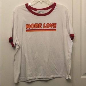 MORE LOVE vintage inspired T-shirt